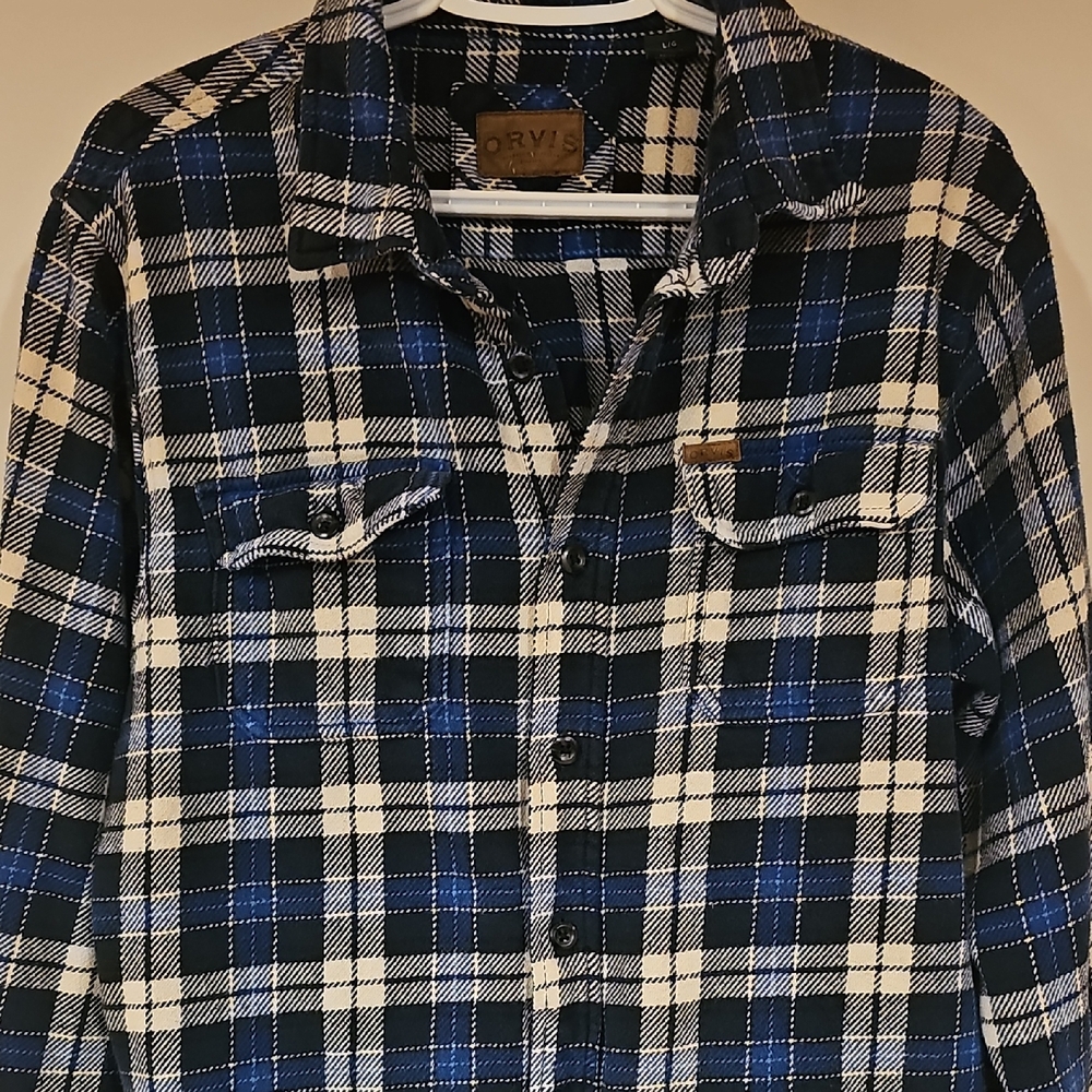 Orvis Plaid Men's Button-Down Shirt